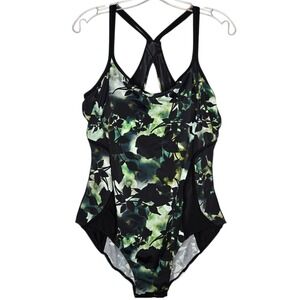 Swimsuits For All Aquabelle‎ One Piece Size 20 Chlorine Resistant Floral NWT